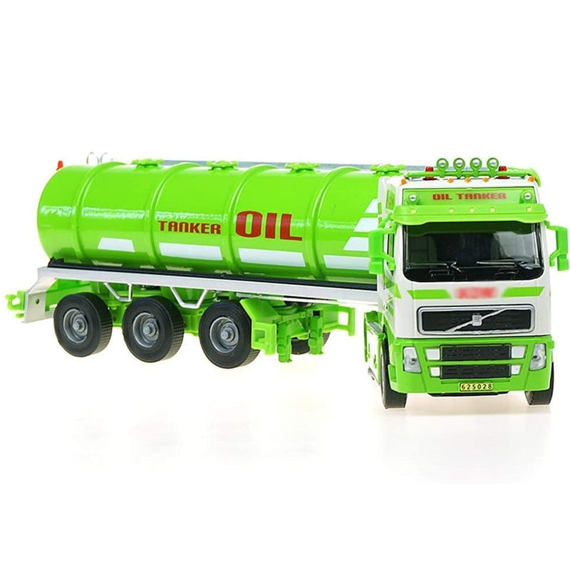 KDW Die cast Oil Tank Truck 1:87 Scale Petroleum Transport Vehicle 3D Model Gift