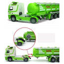 KDW Die cast Oil Tank Truck 1:87 Scale Petroleum Transport Vehicle 3D Model Gift