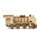 Ki-Gu-Mi Steam Locomotive Wooden 3D Puzzle DIY Model Building Kit