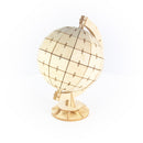 Ki-Gu-Mi Rotating Globe + Stand Wooden 3D Puzzle DIY Model Building Kit