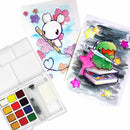 Koi Sakura KOI Pocket Field Sketch Box Watercolour Paints Set - 12 Pans