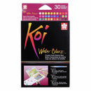 Koi Sakura KOI Pocket Field Sketch Box Watercolour Paints Set - 30 Pans