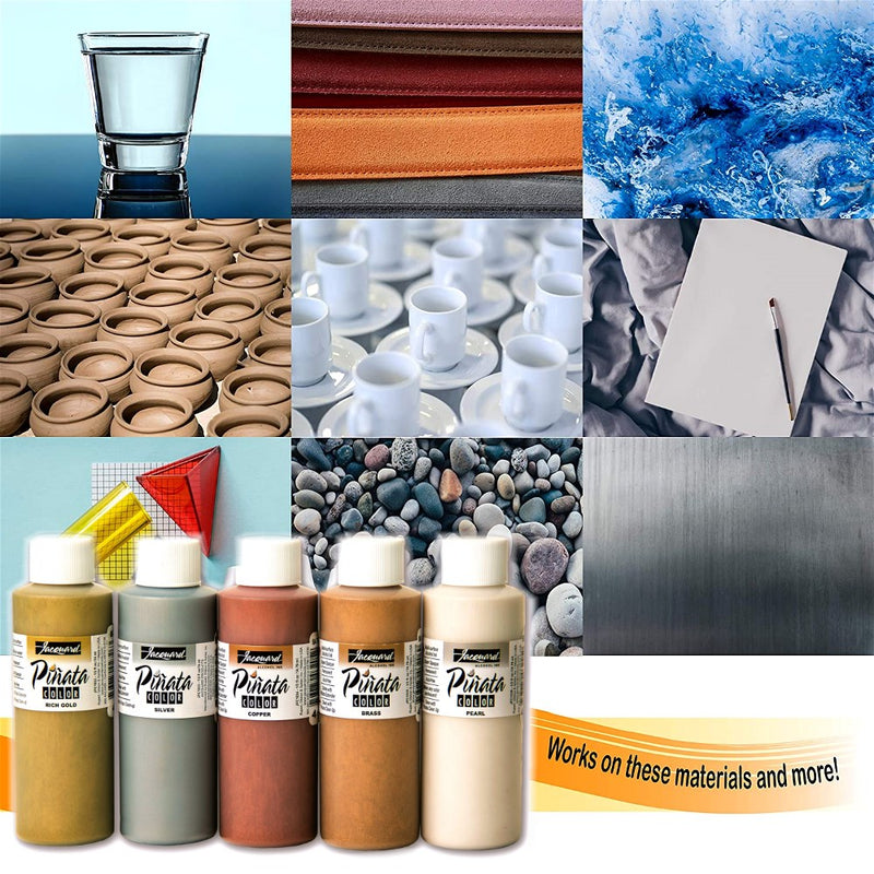 Jacquard Jacquard Pinata Alcohol Ink 120ml - Metallic Silver