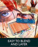 Derwent Derwent Artists 100% Lightfast Pencils Tin Set