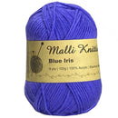 Malli Knitting Malli Knitting 100g Acrylic Yarn - Blue Iris