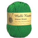 Malli Knitting Malli Knitting 100g Acrylic Yarn - Clover Green
