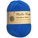 Malli Knitting Malli Knitting 100g Acrylic Yarn - Conflour Blue