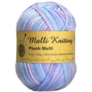 Malli Knitting Malli Knitting 100g Acrylic Yarn - Plush Multi