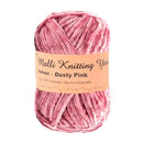 Malli Knitting Malli Knitting 100g Velvet Yarn Dusty Pink
