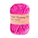 Malli Knitting Malli Knitting 100g Velvet Yarn Fuscia