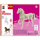 Marabu Marabu Wooden DIY Jigsaw 3D Puzzle - Horse