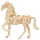 Marabu Marabu Wooden DIY Jigsaw 3D Puzzle - Horse