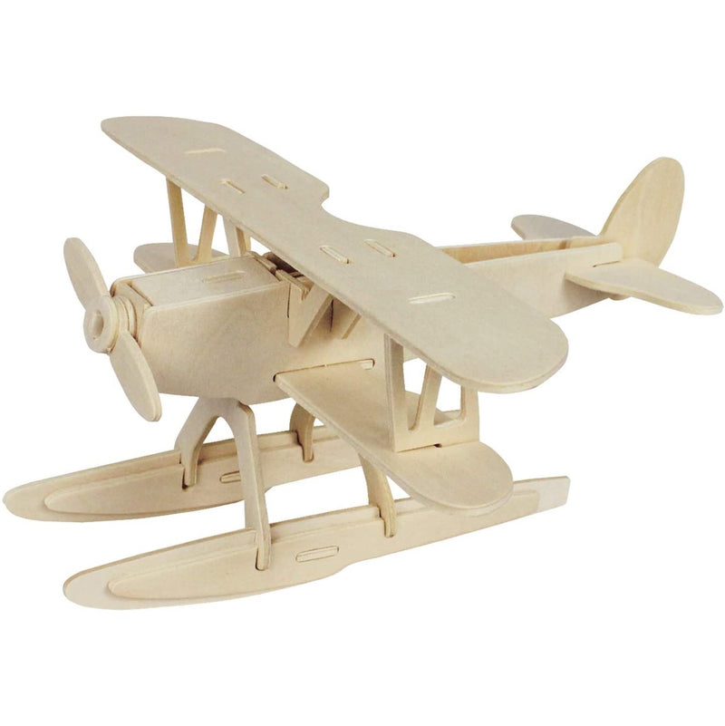 Marabu Marabu Wooden DIY Jigsaw 3D Puzzle - Sea Plane