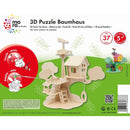 Marabu Marabu Wooden DIY Jigsaw 3D Puzzle - Tree House