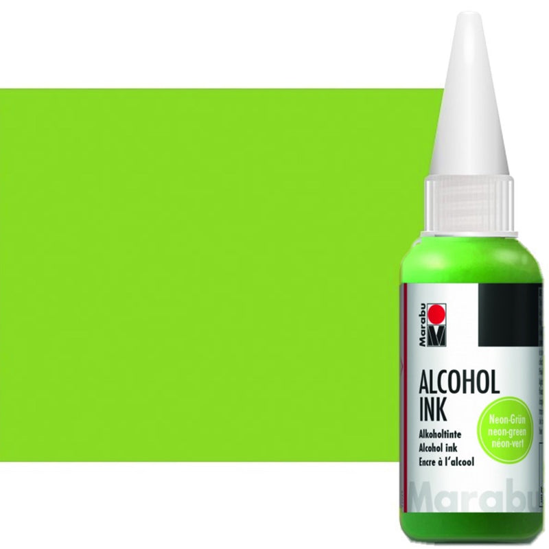 Marabu Marabu Alcohol Ink 20ml - Neon Green