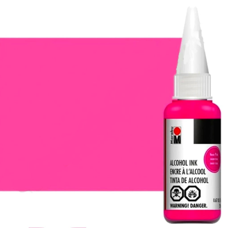 Marabu Marabu Alcohol Ink 20ml - Neon Pink