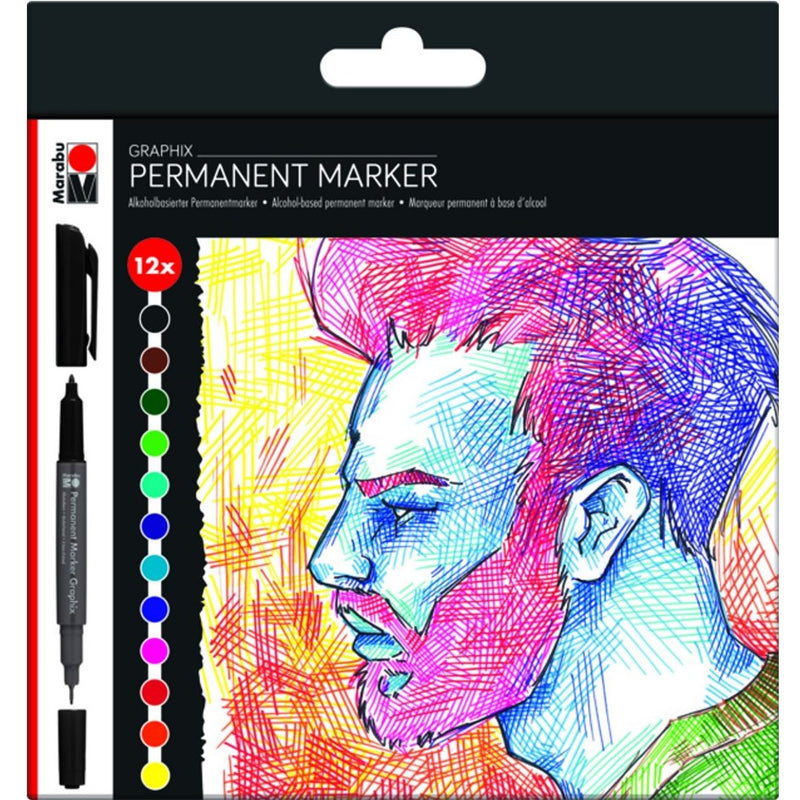 Marabu Marabu Graphix Permanent Markers - Significant