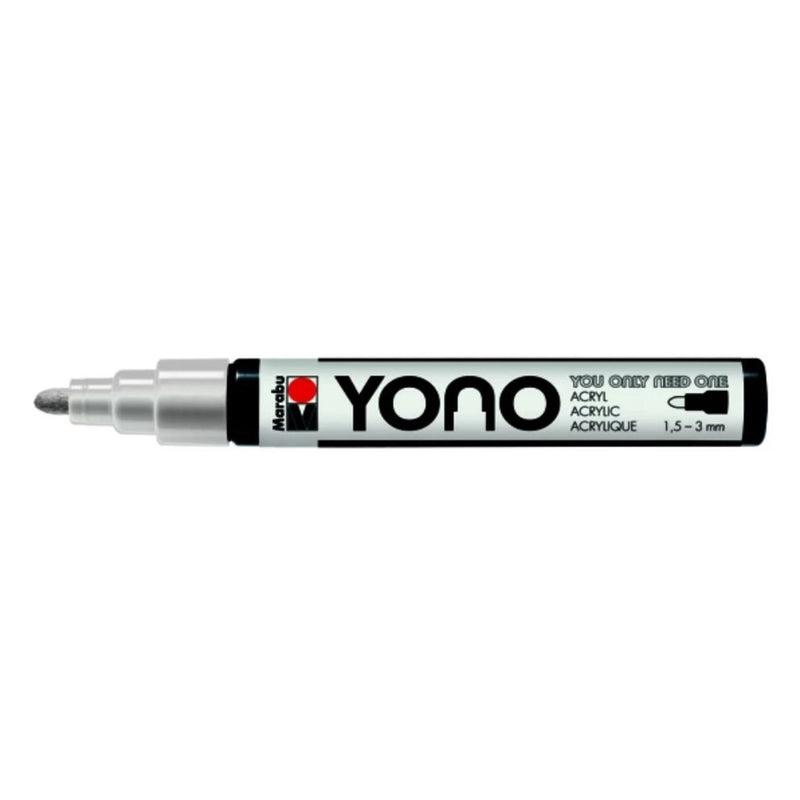 Marabu Marabu YONO 6pk Pens Acrylic Bullet Tip 3mm Paint Markers - Pastel