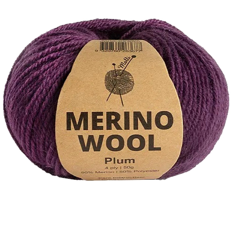Malli Knitting Malli Knitting 50g Merino Blend 4Ply Yarn Ball