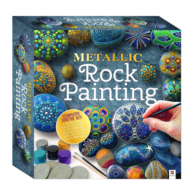 Hinkler Hinkler Metallic Rock Painting Kit