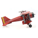 Recycled Metal Art Vintage Sopwith Biplane Aircraft - Handmade Nuts & Bolts Model