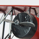 Recycled Metal Art Vintage Sopwith Biplane Aircraft - Handmade Nuts & Bolts Model