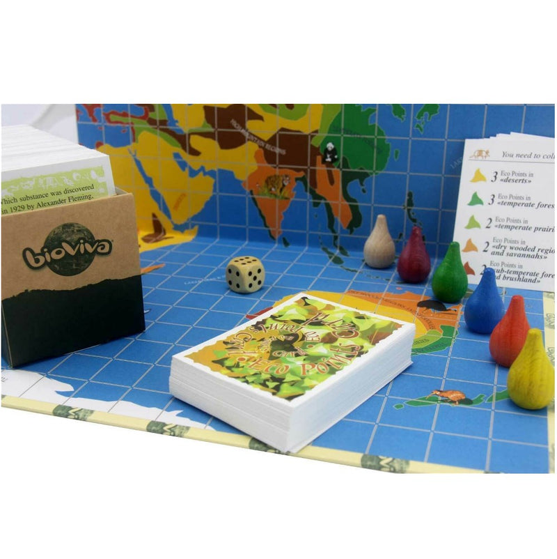 The Original Bioviva Global NATURE DISCOVERY Fun Educational KIDS Board Game
