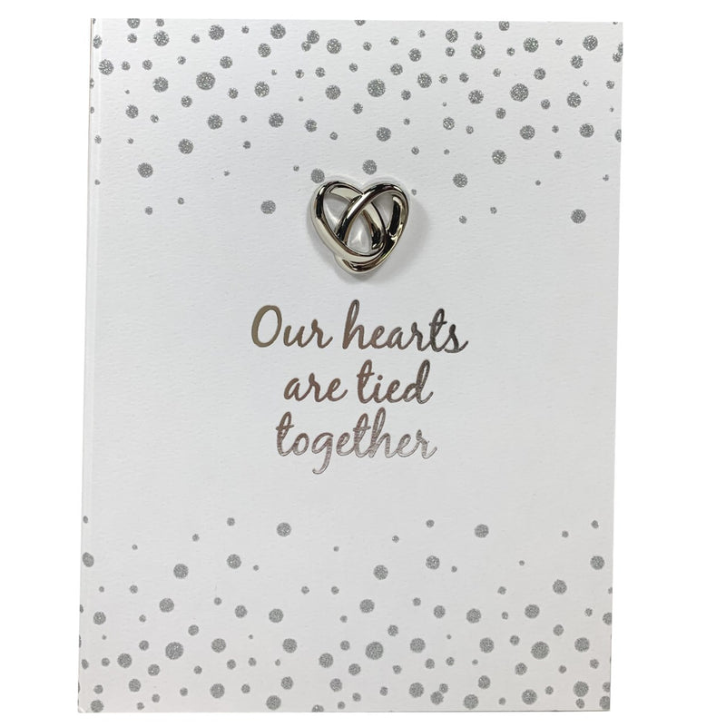 Landmark Wedding Planner Organiser - Our Hearts Are Tied Together