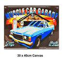 5D Picture DIY Paint by Numbers Craft Painting Kit 30x40 Canvas Muscle Car Garage
