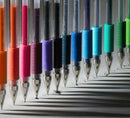 Pentel PENTEL 10pk Coloured Hybrid Gel Grip Pens - Acid Free Ink