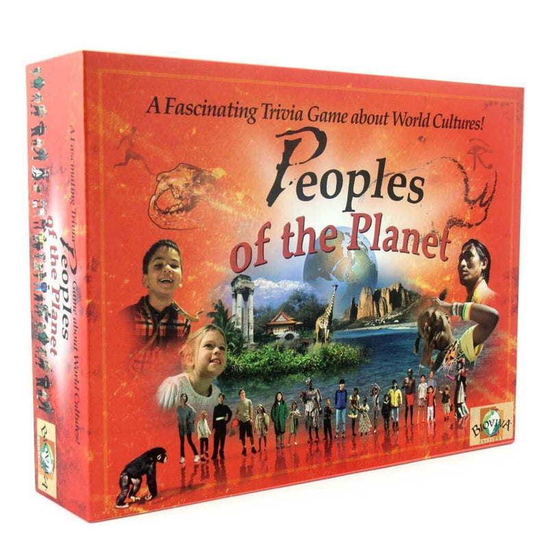 Peoples of the Planet - Educational World Cultures Family Trivia Board Game