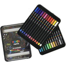 Posca Uni Posca Professional 24 Colours Oil Pastels Boxed Set