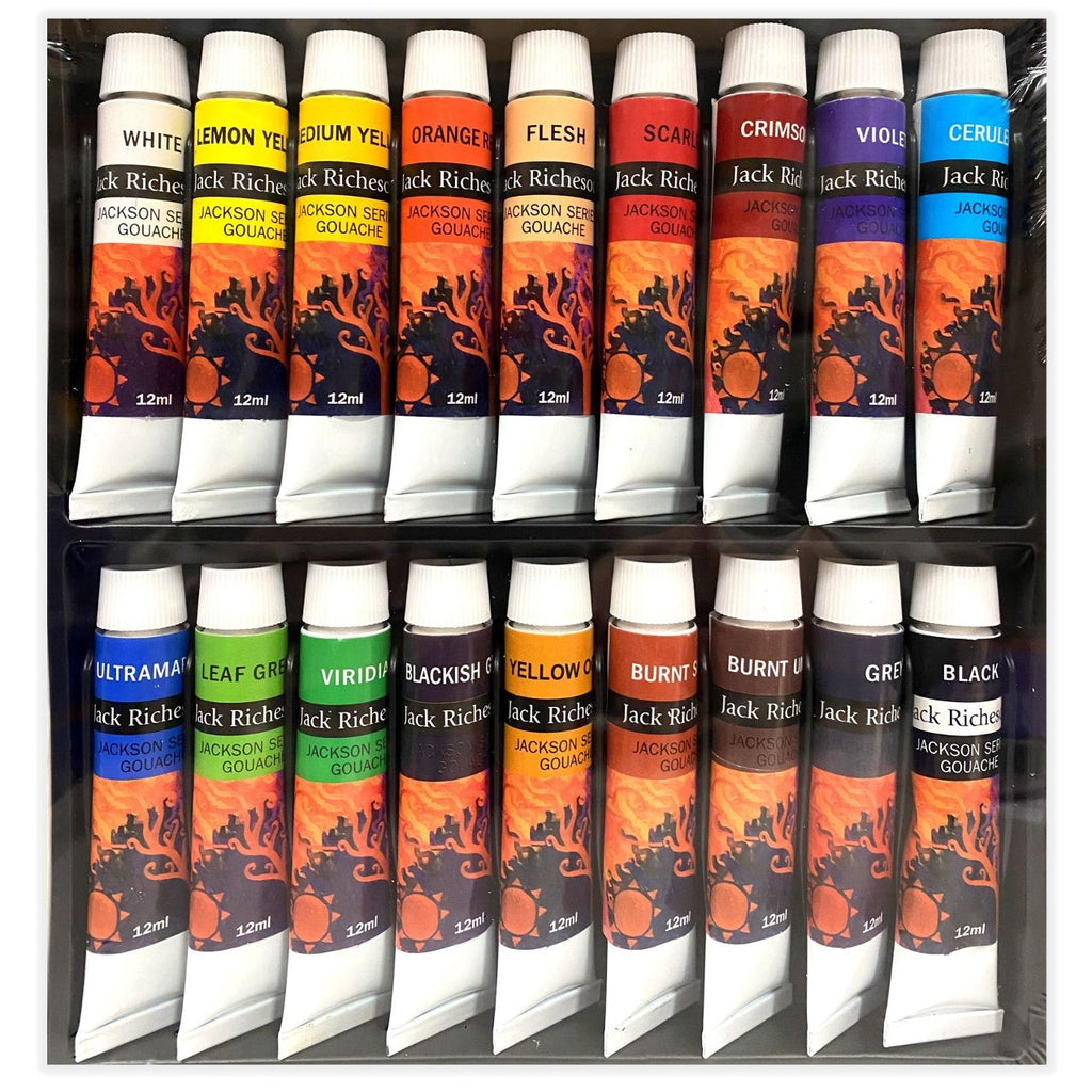 Jack Richeson 12 Colours Metallic Watercolour Paint Set