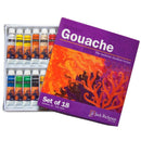 Jack Richeson Jack Richeson Gouache Paint Tubes Set 18 x12ml