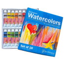 Jack Richeson Jack Richeson Watercolour Paint Tubes Set 18 x12ml