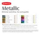 Derwent Derwent Metallic Watercolour Pencils Tin Set - 12pk