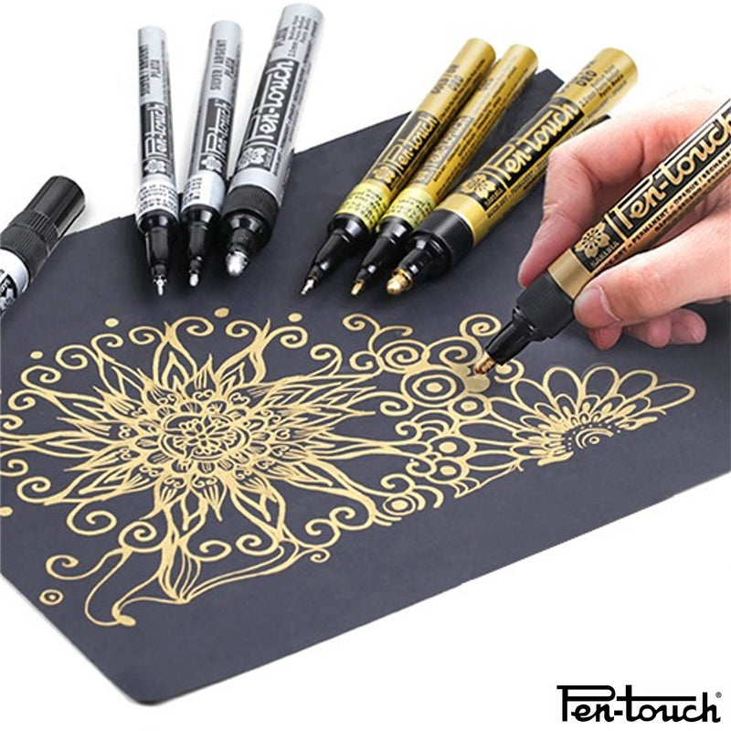 Sakura Sakura Pen Touch Permanent Metallic Paint Marker Gold 1.0mm