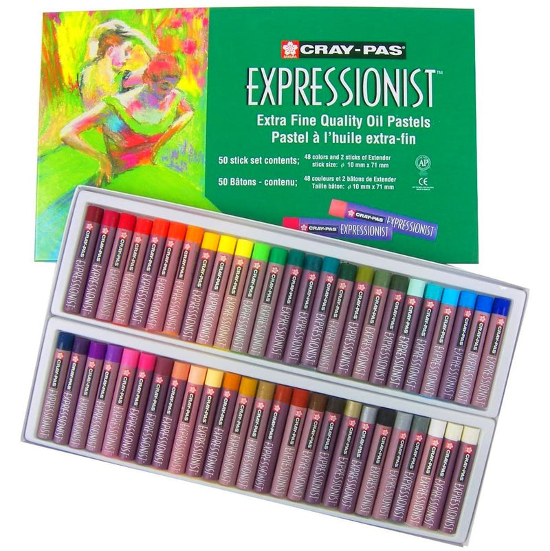Sakura Sakura Cray Pas Expressionist Oil Pastels Set 50pk