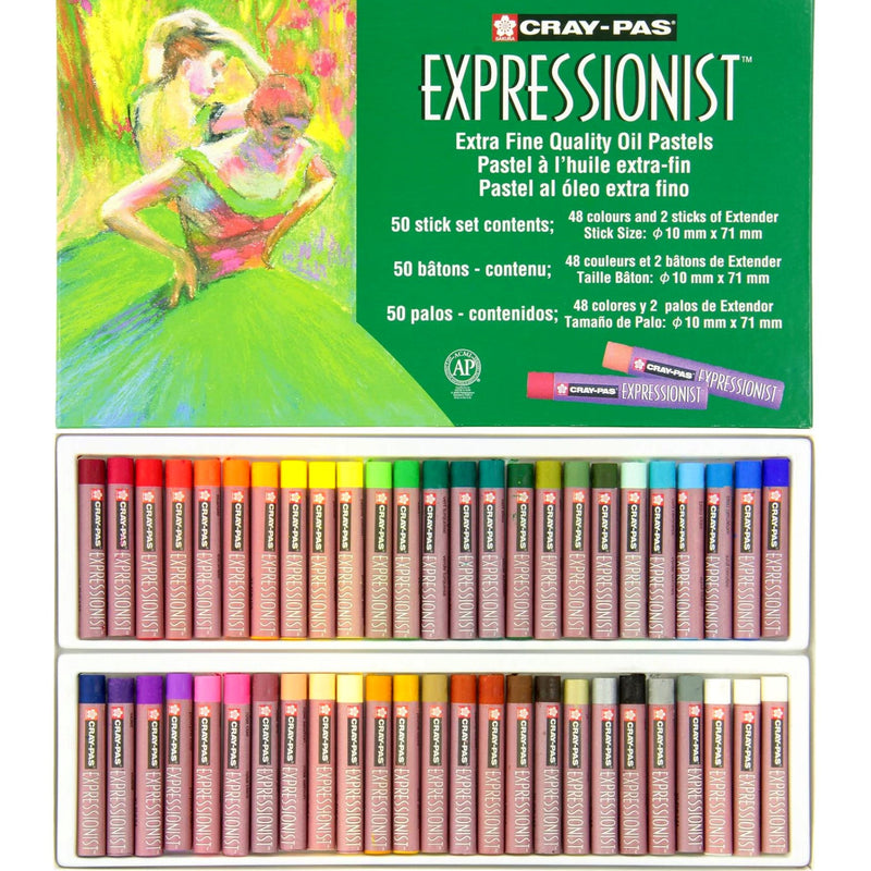 Sakura Sakura Cray Pas Expressionist Oil Pastels Set 50pk