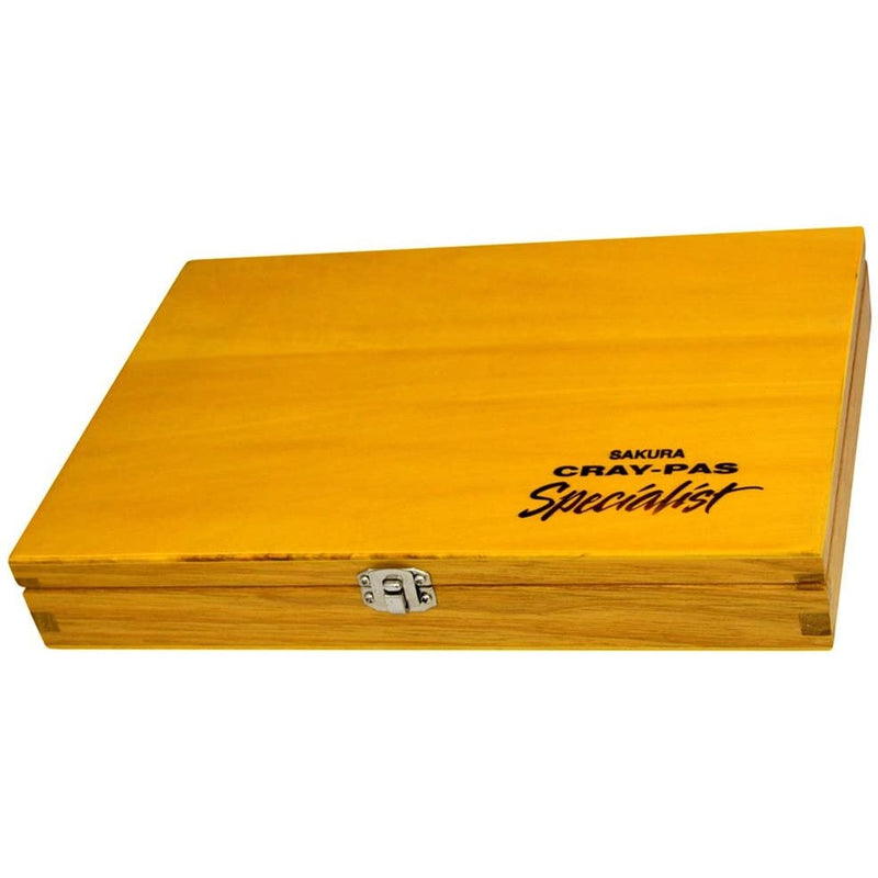 Sakura Sakura Cray Pas Specialist Oil Pastels Wooden Box 88 Colours