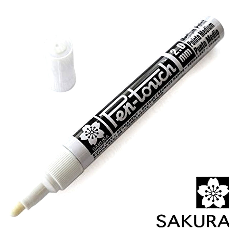 Sakura Sakura Pen Touch Permanent Paint Marker - White 2.0mm