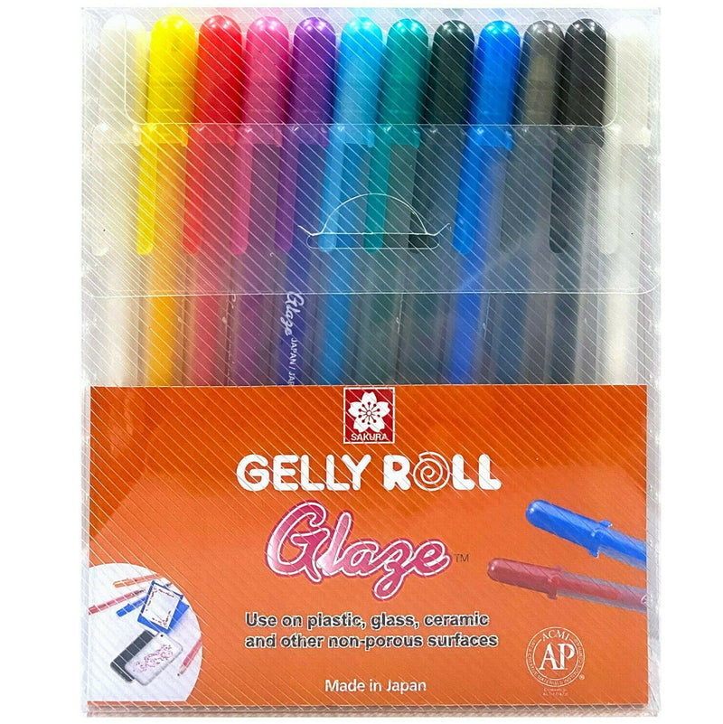 Sakura Sakura Gelly Roll 12 Gel Pens Set - 3D Glaze Set