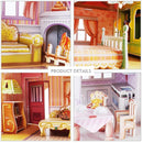 Cubic Fun Cubic Fun 3D Model Building Kit - Sara's Home Dollhouse