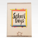 Rhicreative Rhicreative School Days - Record Journal Book