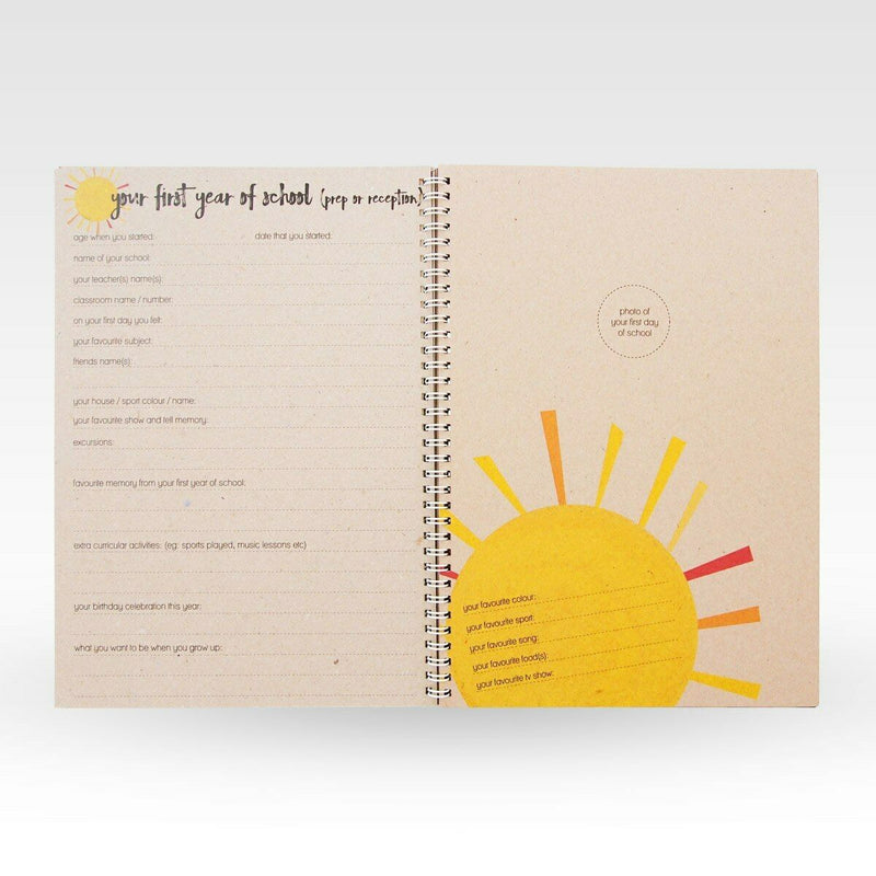 Rhicreative Rhicreative School Days - Record Journal Book