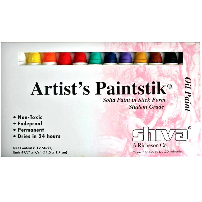 Shiva Shiva Oil Paint Paintstik® Set Primary 12pk