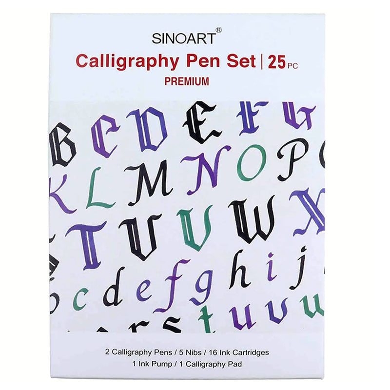 Clairefontaine Sinoart 25pcs Premium Calligraphy Pens Gift Box Set