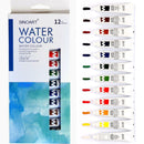 Sinoart Sinoart® Watercolour Paint Set 12 Colours x12ml