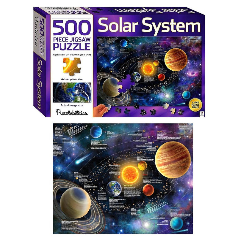 Hinkler Hinkler Puzzlebilities 500pcs Jigsaw Puzzle Solar System