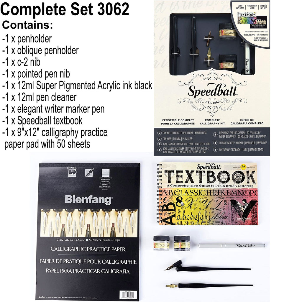 Speedball Calligraphy & Lettering Kit - Complete Set